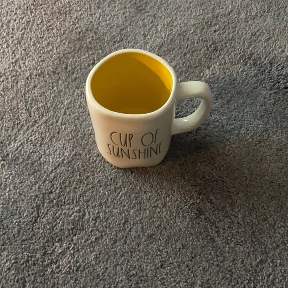 Rae Dunn Cup Of Sunshine Yellow Inside Mug